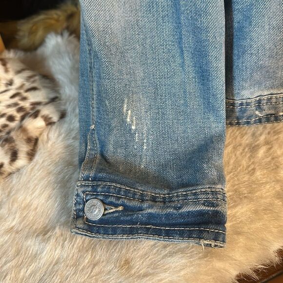 One 5 One denim jacket 2X (2575) - Picture 2 of 7